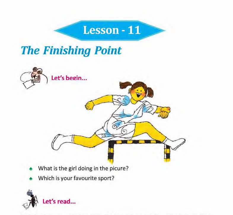 the finishing point question answer