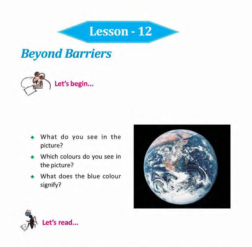 beyond barriers class 5 question answer