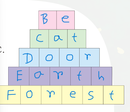 Let's create a pyramid solved