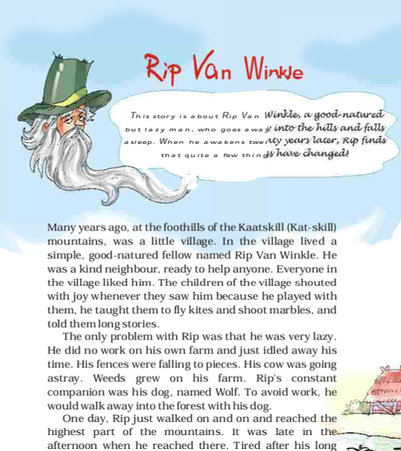 Rip Van Winkle Questions And Answers