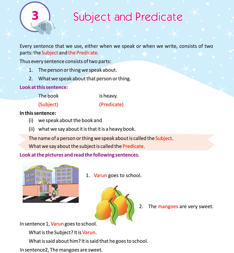 Class 6 English Grammar Book PDF With Answers Chapter 3