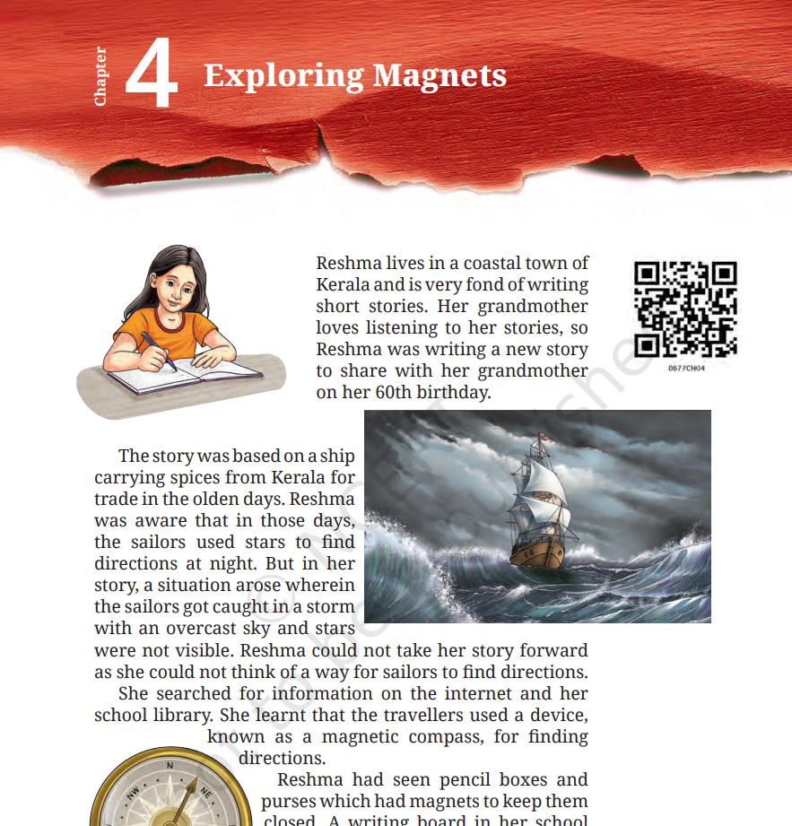 Exploring Magnets Class 6 Questions and Answers