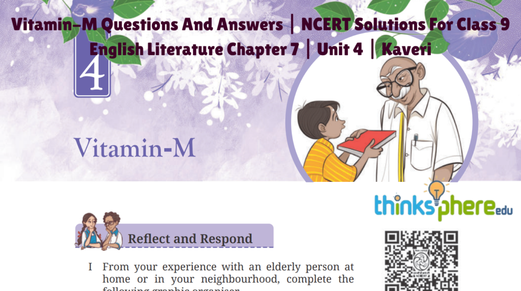 Vitamin M Questions And Answers
