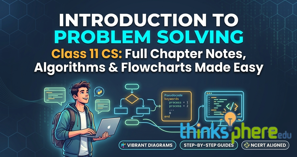 Introduction to Problem Solving Class 11 Notes
