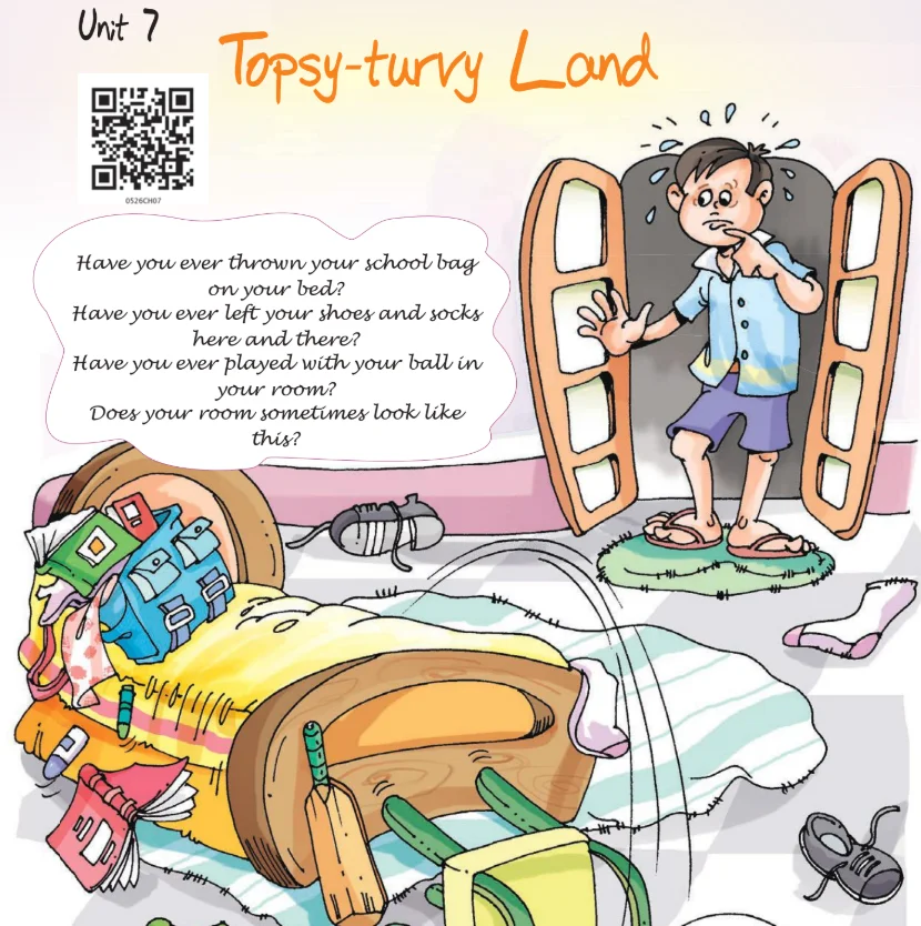 topsy turvy land question answer