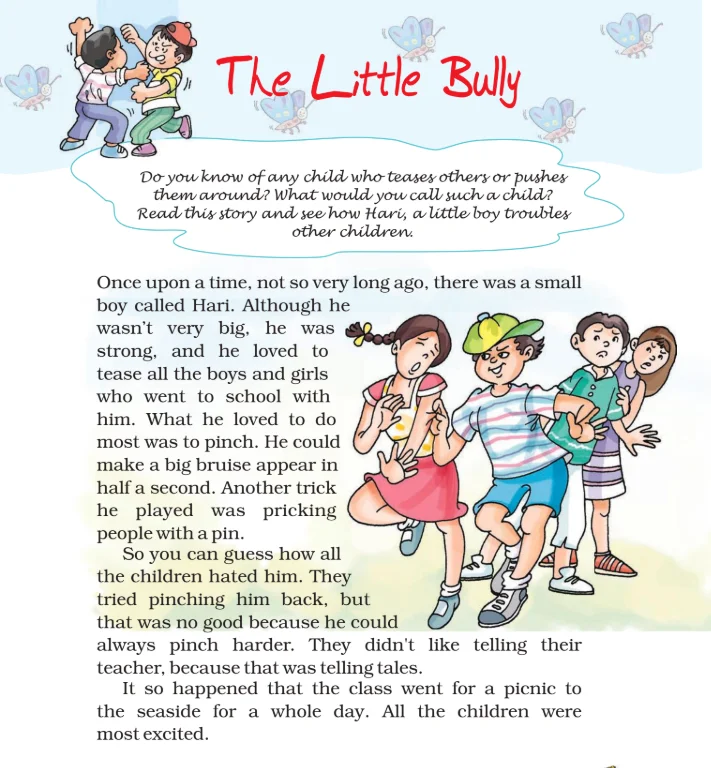 The Little Bully Class 5 Questions And Answers