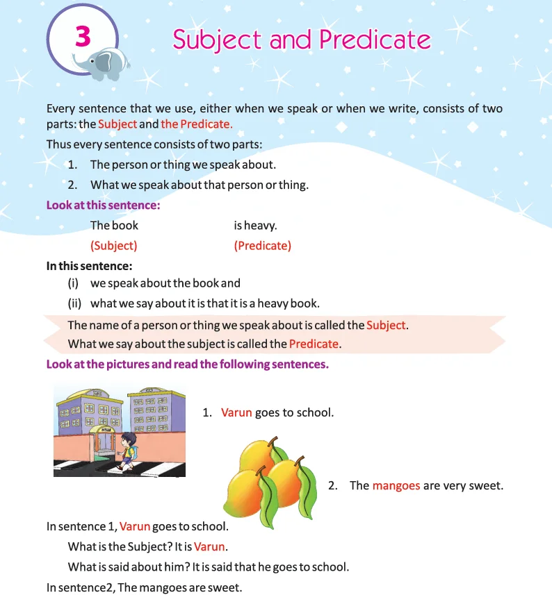 Class 6 English Grammar Book PDF With Answers Chapter 3